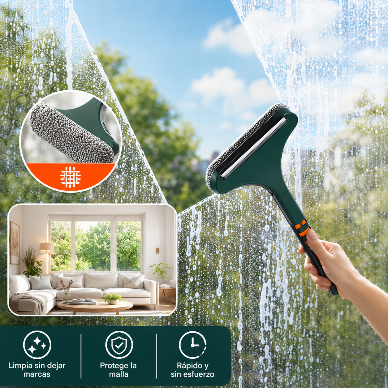 🧼✨Cepillo de limpieza multiusos 2 en 1✨Ayuda de limpieza eficaz