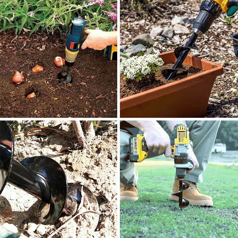 🌱 Herramientas de jardinería Azadas de jardín con eje en espiral