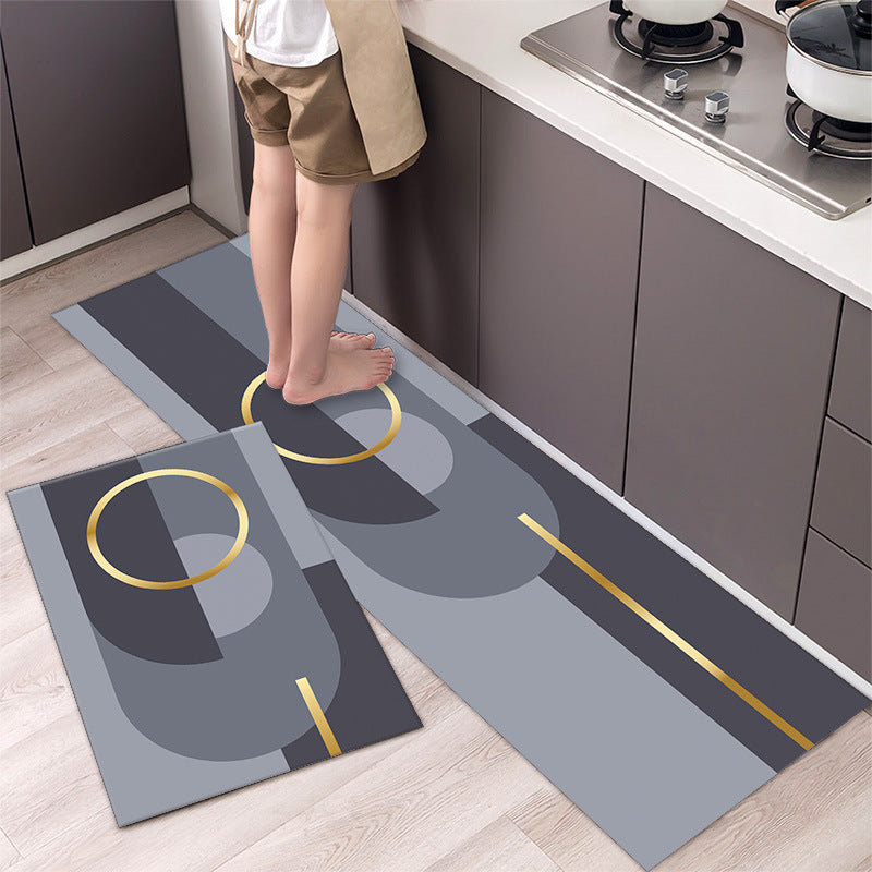 【40*60+40*120cm】De uso común en casa Almohadilla absorbente simple y atmosférica