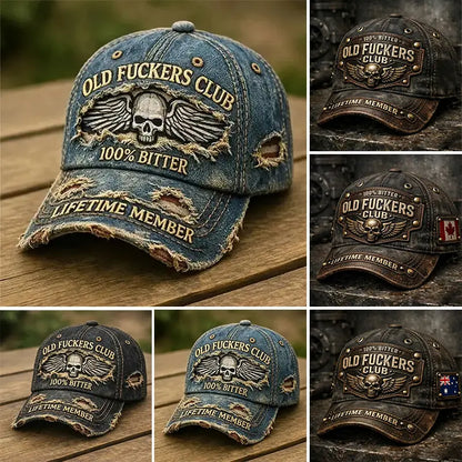 👍2 kus 660 Kč🧢Klub starých chlapů – Retro baseballová čepice