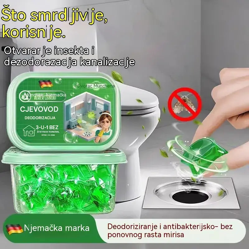 2 balenia (100 tabliet) za 23 eur.- Išlo to na dračku! Kúpilo si to 30 000 ľudí . Bio-enzymatické kapsuly na odstránenie zápachu z odtoku.