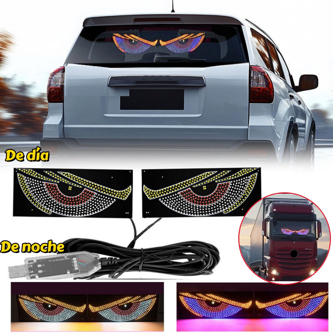💡🎫 Pantalla LED para coche suave, delgada y flexible con ajustes de bricolaje.