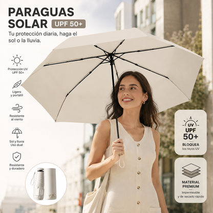 ✨50% DE DESCUENTO🏆 Paraguas/sombrilla ultraligera y portátil para todo tipo de clima