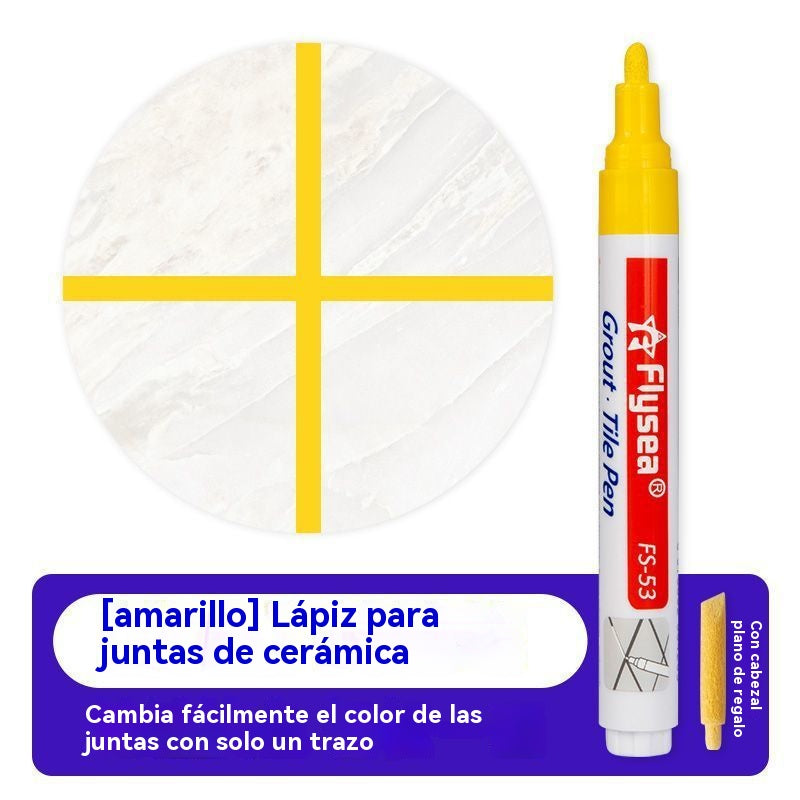 【4 piezas 23 euros】Lápiz para lechada de baldosas de cerámica resistente al moho y al agua