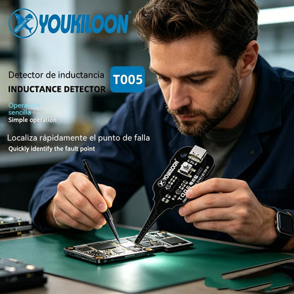 💥Compra uno y llévate otro gratis💥🛠️ Probador de inductancia, ⚡📱 utilizado para solucionar problemas de inductores en la placa base.