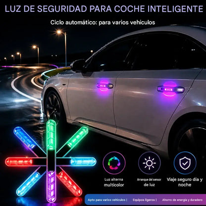 🔥4 unidades por 28 euros ✅💥Luces LED anticolisión intermitentes multifuncionales para puertas, aptas para coches y motocicletas