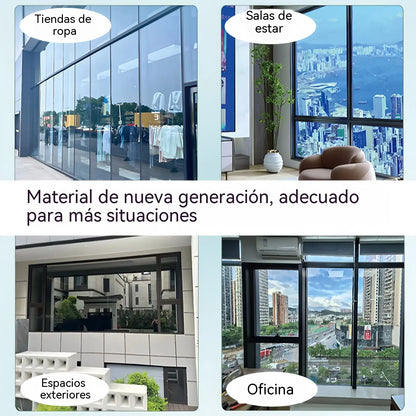 📱【150 cm × 1 m】🚗Película para ventanas con aislamiento térmico y protección de la privacidad: apta tanto para dormitorios como para las ventanillas del coche.