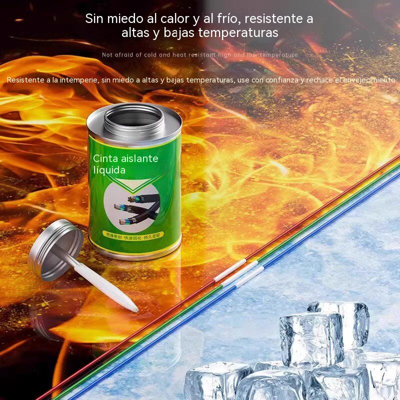 【Compra 1 y llévate 1 gratis】Adhesivo líquido aislante eléctrico e impermeable, sellador de secado rápido, ignífugo y resistente a altas temperaturas.