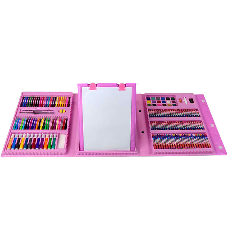 🎁【208 piezas】Incluye herramientas de dibujo y 208 colores para estimular la creatividad de los niños🧑‍🎨🌟
