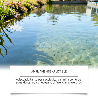 [2 piezas 26 euros]🌿 Claridad cristalina sin químicos agresivos. Seguro para peces, camarones, cangrejos y mariscos. ¡Oferta limitada!