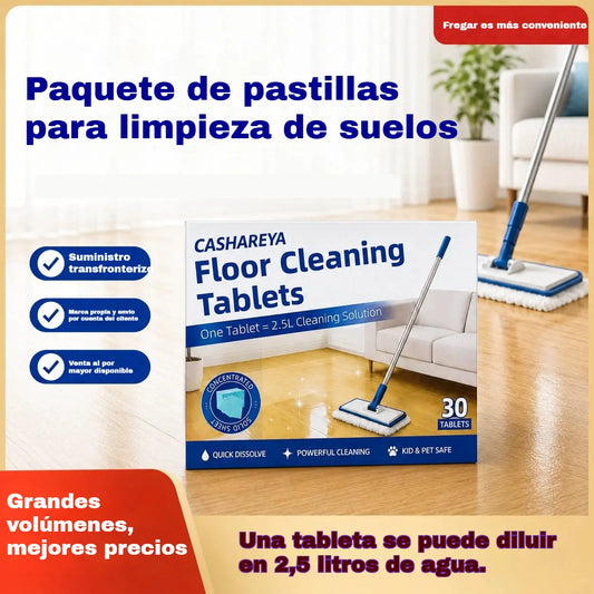 💦🏡【3 paquetes, 90 pastillas en total】Toallitas limpiadoras de suelos solubles en agua