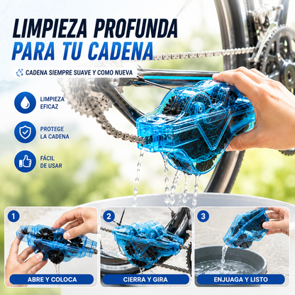 📢📢 ¡50% de descuento! ⏰ Cepillo para limpiar la cadena de la bicicleta