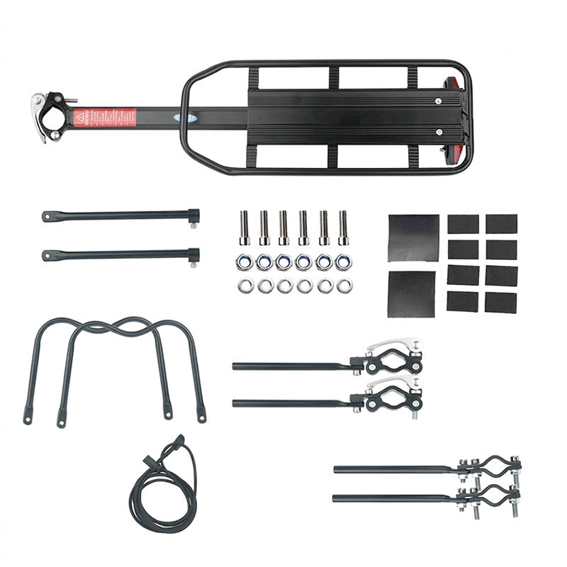 🏆ÚLTIMO DÍA DE OFERTA 50% DE DESCUENTO🔥Portaequipajes trasero de aluminio resistente para bicicleta