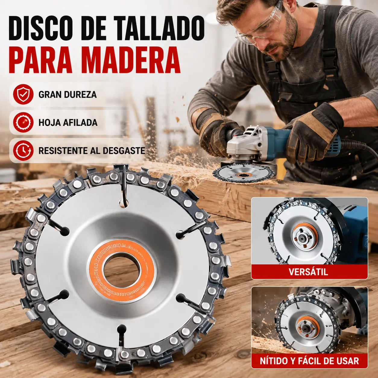 【2 pieza】Hoja de sierra para amoladora angular multifunción de 4 pulgadas