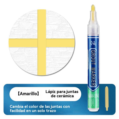 【4 unidades】🔥Lápiz para lechada de baldosas de cerámica resistente al moho y al agua