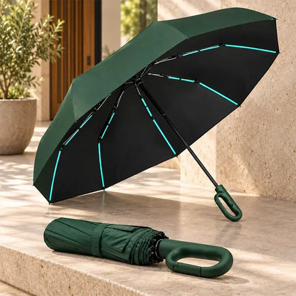 ☂️✨ Paraguas Automático Grande 2 en 1 | Paraguas para Lluvia y Sol con Protección UV y Diseño Elegante