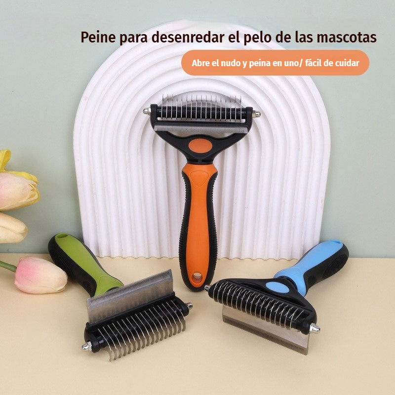 Herramienta profesional para desenredar perros y gatos