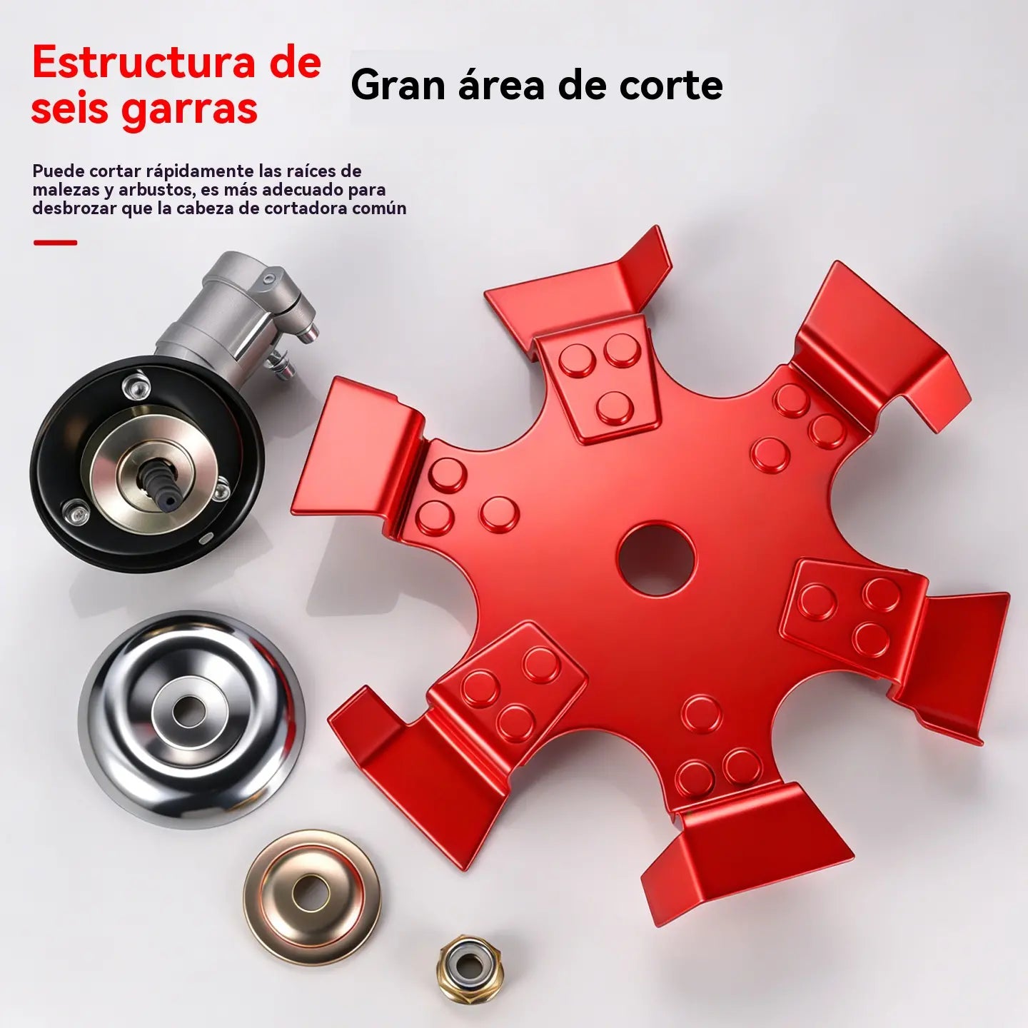 💥Ruedas de zanja de acero al manganeso de alta dureza, adecuadas para zanjar y cortar césped [modificación de cortadora de césped]