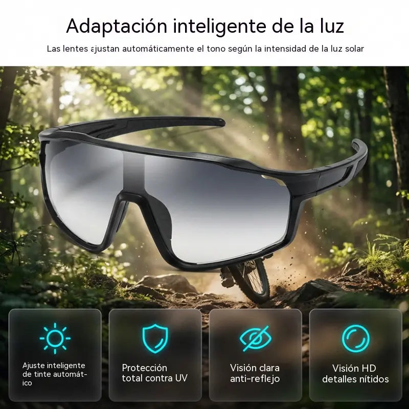 🏃‍♂️ ¡Último día de oferta especial! 🚴‍♀️ Gafas deportivas fotosensibles para hombres y mujeres.