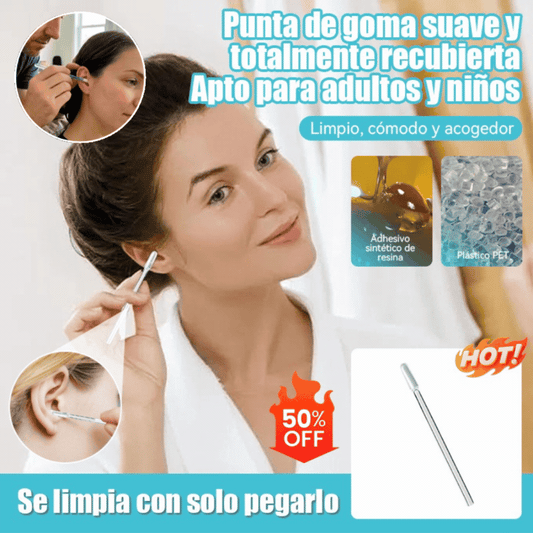 👂✨【Eliminación de cerumen altamente efectiva】Nuevo palito de limpieza de oídos especialmente diseñado