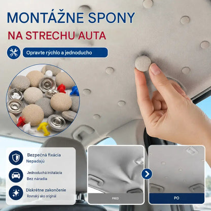 【30 kusov】Pracky na demontáž plátna strechy auta (vrátane montážnej sady nástrojov)