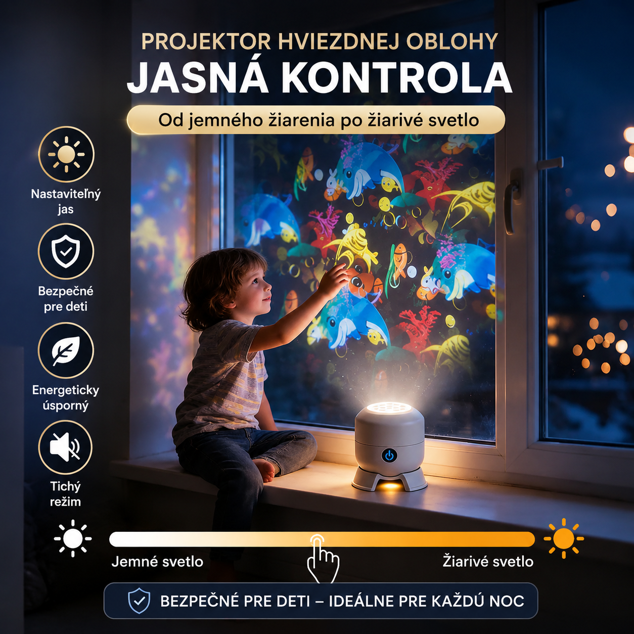 💖🌙2026 Dynamicky rotující LED projektorová lampa! ☁️🔥✨