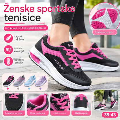 【35-43】Nove ženske tenisice za jesen i zimu – moderne, ležerne i sportske, udobne i s potplatom protiv klizanja.