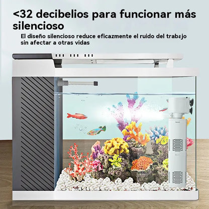 【6W】💦Filtro eléctrico silencioso para acuario🐟