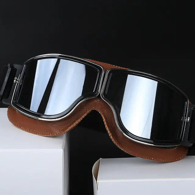 Gafas estilo Harley retro, viseras para cascos de motocicleta