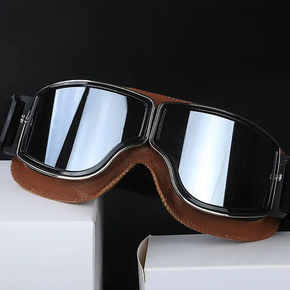 Gafas estilo Harley retro, viseras para cascos de motocicleta