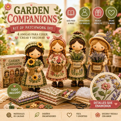 Último día: ¡Disfruta de un 49% de descuento!  Kit de patchwork para armar en miniatura de la serie Mundo en miniatura.