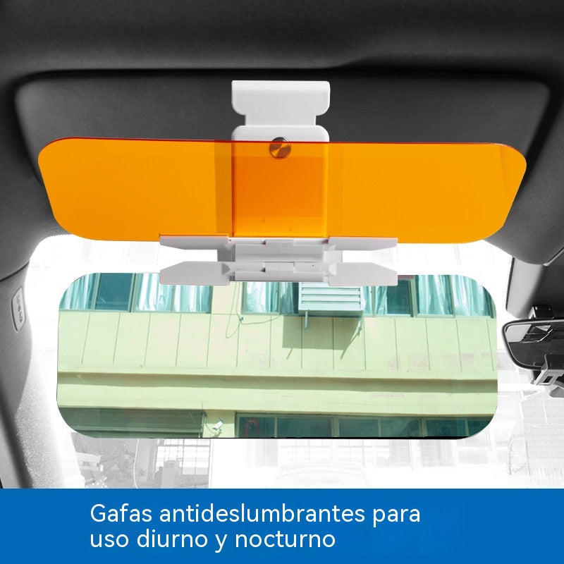 🚗 Parasol para coche, espejo retrovisor para coche de día y de noche con protección anti-luces altas
