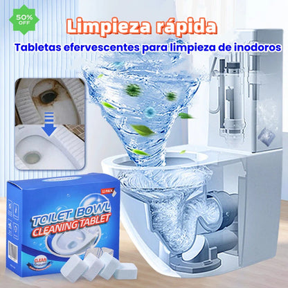 【🏆36 piezas】Poderosas pastillas efervescentes para limpiar inodoros: dejan fragancia, eliminan la cal, reducen el amarilleo y eliminan los olores.