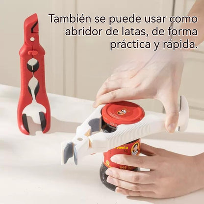 📢 ¡50% de descuento! 🔥✨ Pinzas de silicona 3 en 1 pinzas antiquemaduras pinzas para tazones antideslizantes pinzas de cocina