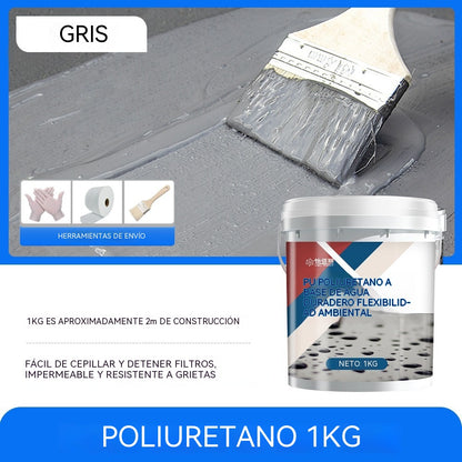 【1000g】Sellador impermeable antifugas para techos