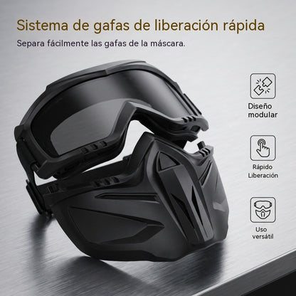 ‼️‼️ Máscara para soldar y cortar (protección contra el deslumbramiento, los rayos UV y el polvo)
