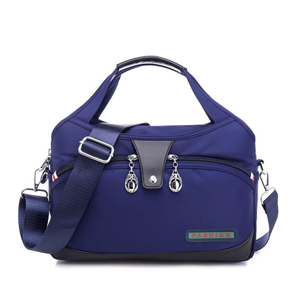 👜【50% de descuento】Bolso de mano informal ligero de tela Oxford para mujer de moda con gran capacidad, 💧impermeable, ✅viajes y compras, ✅múltiples métodos de transporte, bolso de mano, bolso de hombro, bolso de mensajero