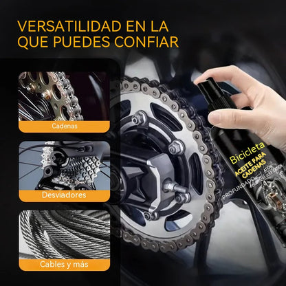 【¡Compra 1 y llévate 1 gratis】🧴🚴⚙️Lubricante para cadenas de bicicleta, lubricante para cilindros de cerraduras de puertas y anticorrosivo.