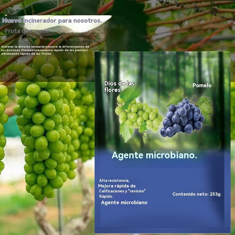 🍇【Compra 5 y llévate 5 gratis】🍇【10 bolsas】🍇Preparaciones biológicas de la uva｜Prevención de enfermedades fuertes｜Prevenir y controlar el oídio y aumentar la producción.