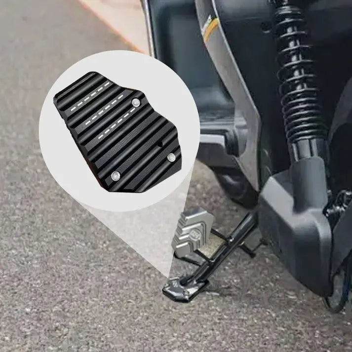 Soporte lateral de extensión para soporte de motocicleta