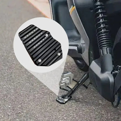 Soporte lateral de extensión para soporte de motocicleta