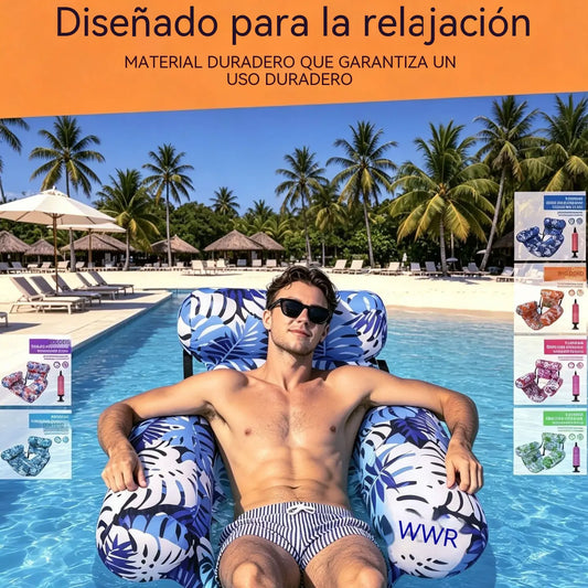 30%OFF💦📢Sofá flotante plegable con respaldo