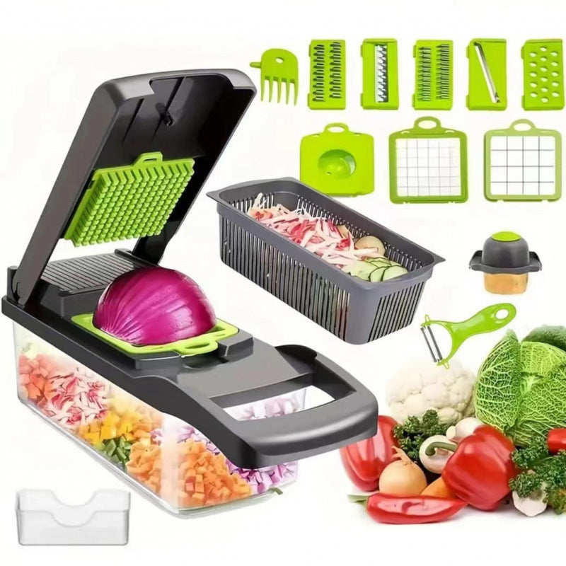 Cortador de verduras multifuncional 16 en 1