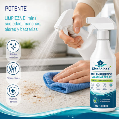 🔥【Compra 1 y llévate 1 gratis】2 artículos por 27 euros🧽✨Limpiador multiusos para el hogar, apto para fregaderos, encimeras, bañeras, ventanas, muebles e interiores de automóviles.