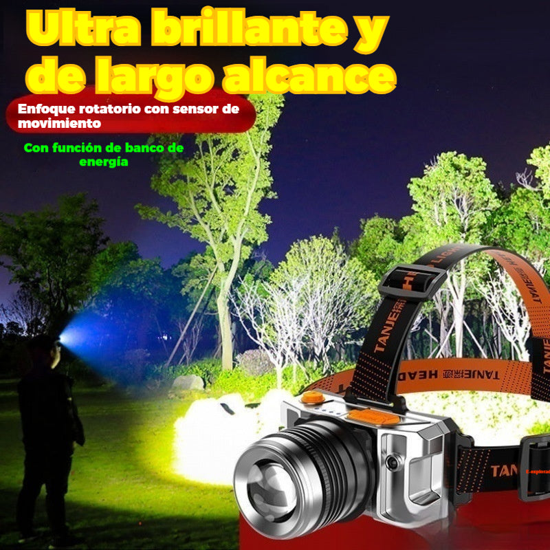 💡🌟【50%OFF】🔥🔥 Luz de pesca nocturna para exteriores con sensor inteligente repelente de mosquitos infrarrojos de larga duración