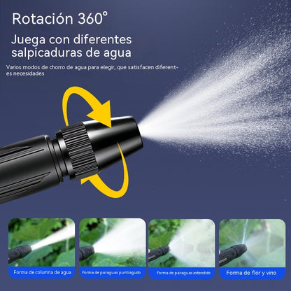 🏆¡Último día de la oferta especial! 🔥Pistola de lavado de autos de alta presión para uso doméstico con boquilla de refuerzo y manguera 👍💦