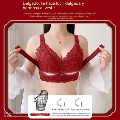 🔥Nuevo sujetador cómodo para mujer con soporte lateral, efecto anticaída, lifting y moldeador.