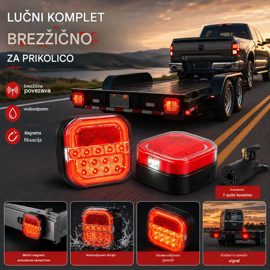 🚦【Univerzalne 12V/24V】🚦 LED luči za prikolico