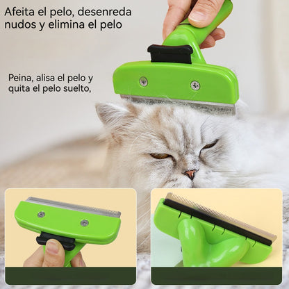 🐕🐈 Recortadora de pelo multifuncional para el aseo de mascotas y la eliminación del pelo de perros y gatos.