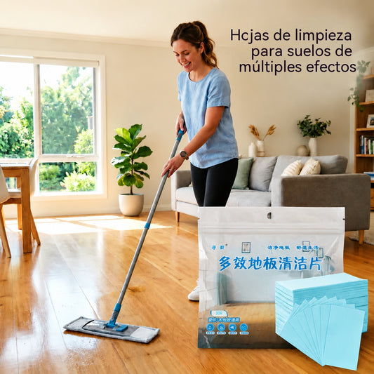 🧹【¡Compra 1 y recibe 1 GRATIS!】✨ 210 unidades de pastillas limpiadoras multiusos antibacterianas y desodorizantes | Aptas para madera dura, suelos laminados, azulejos y paredes de autocaravana